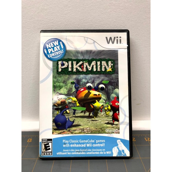 Wii Nintendo Pikmin Video Game w/ Manual